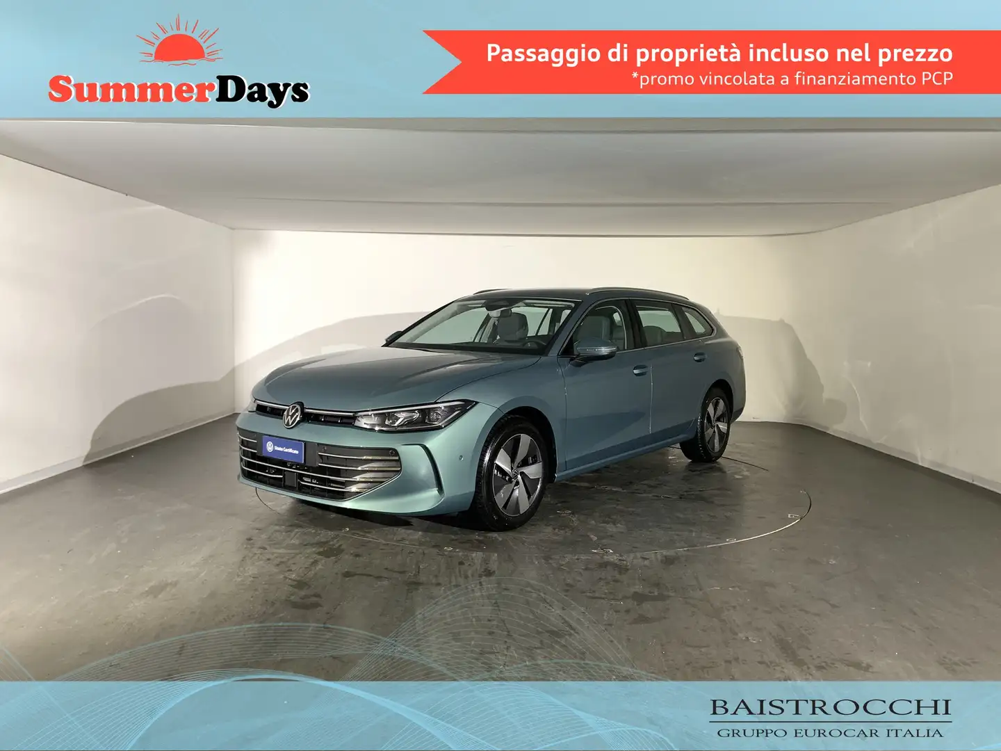 Volkswagen Passat Variant 1.5 etsi act business 150cv dsg Verde - 1