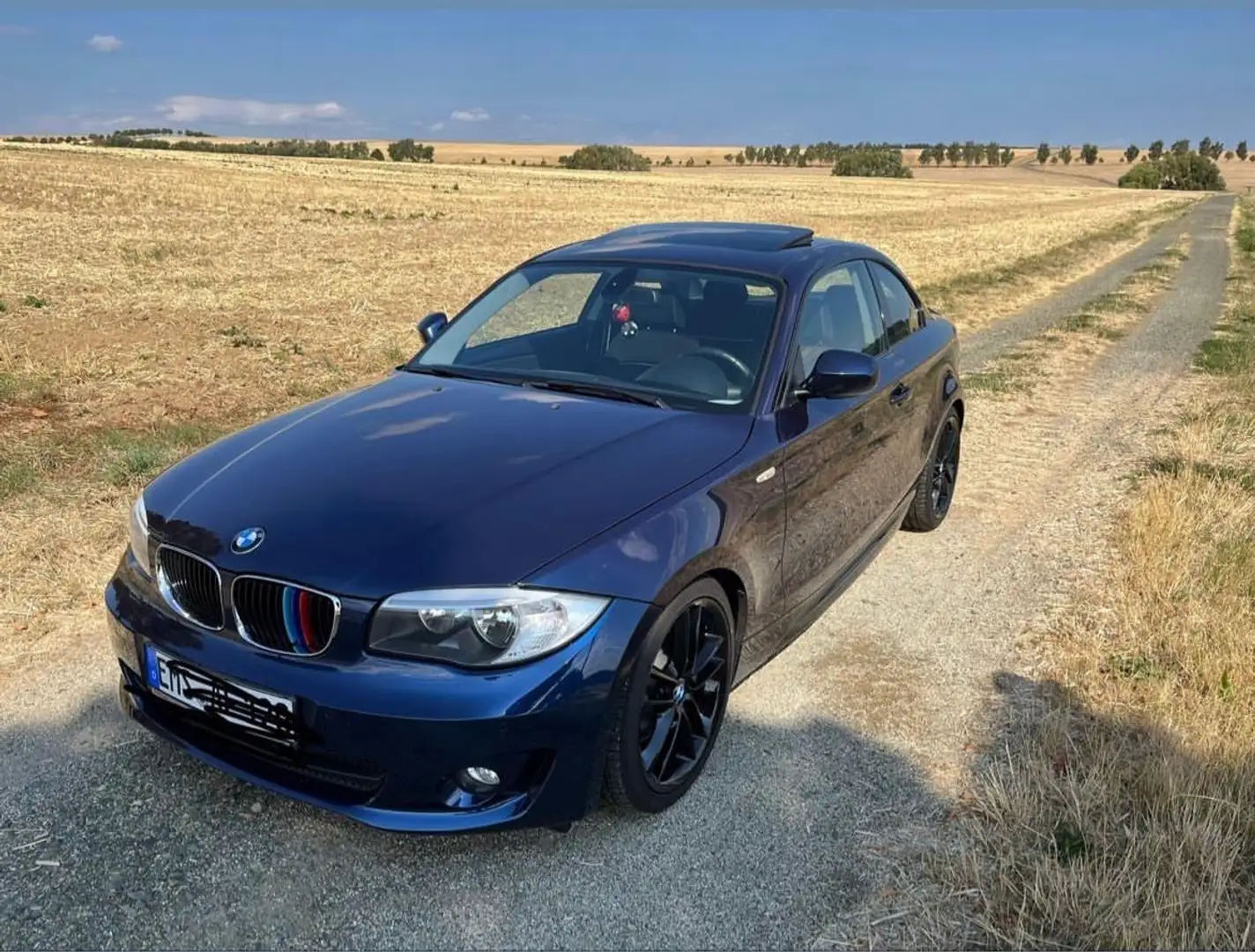 BMW 120 120d Coupe Blau - 1