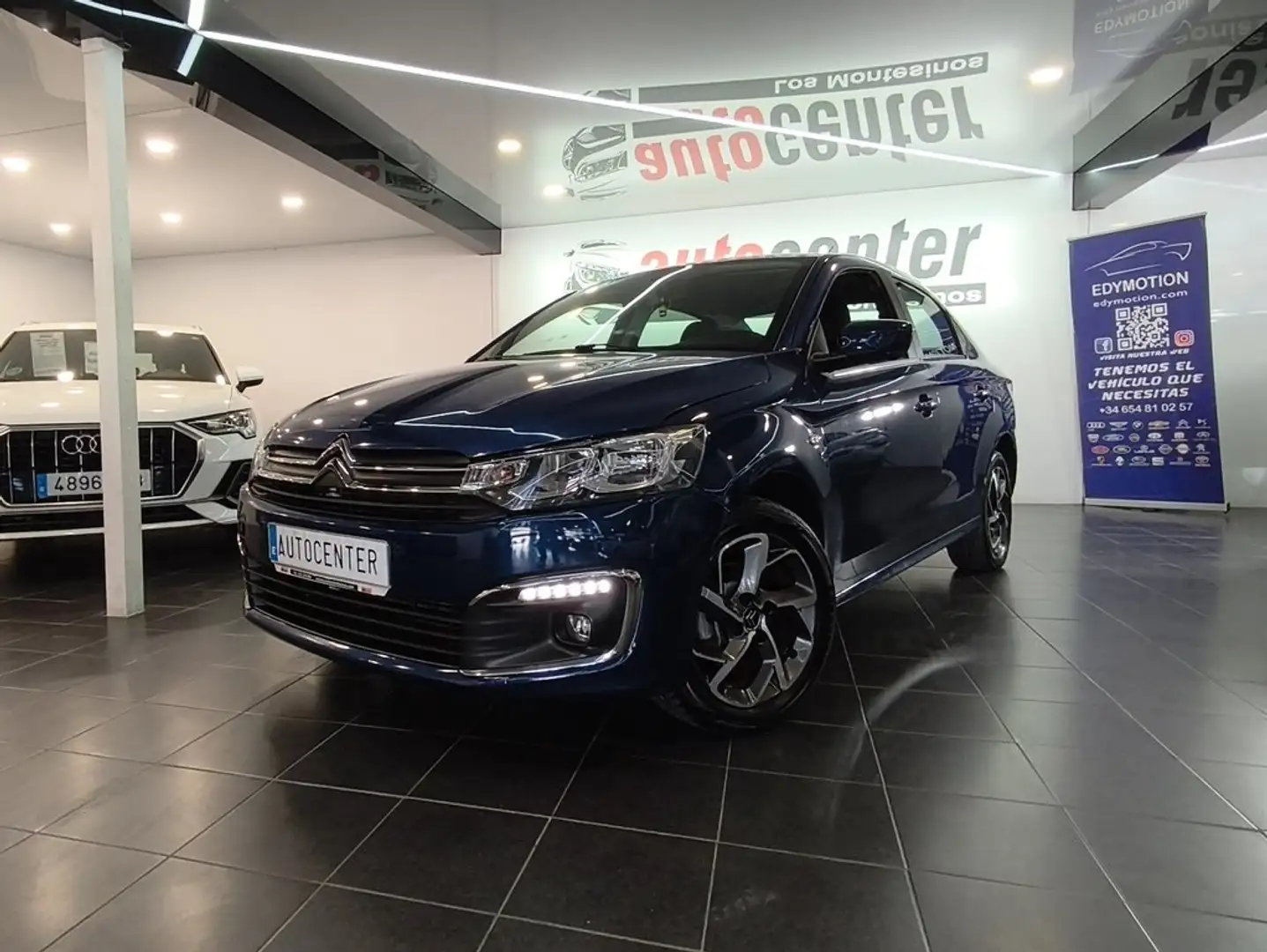 Citroen C-Elysée 1.2 PureTech Shine 82 Azul - 1