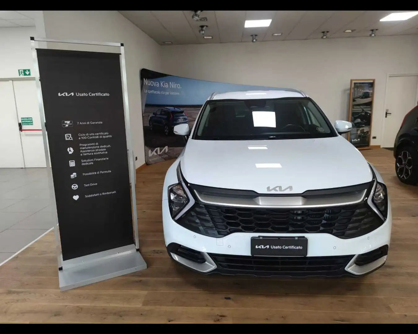 Kia Sportage 1.6 T-GDi MHEV Style Blanc - 2