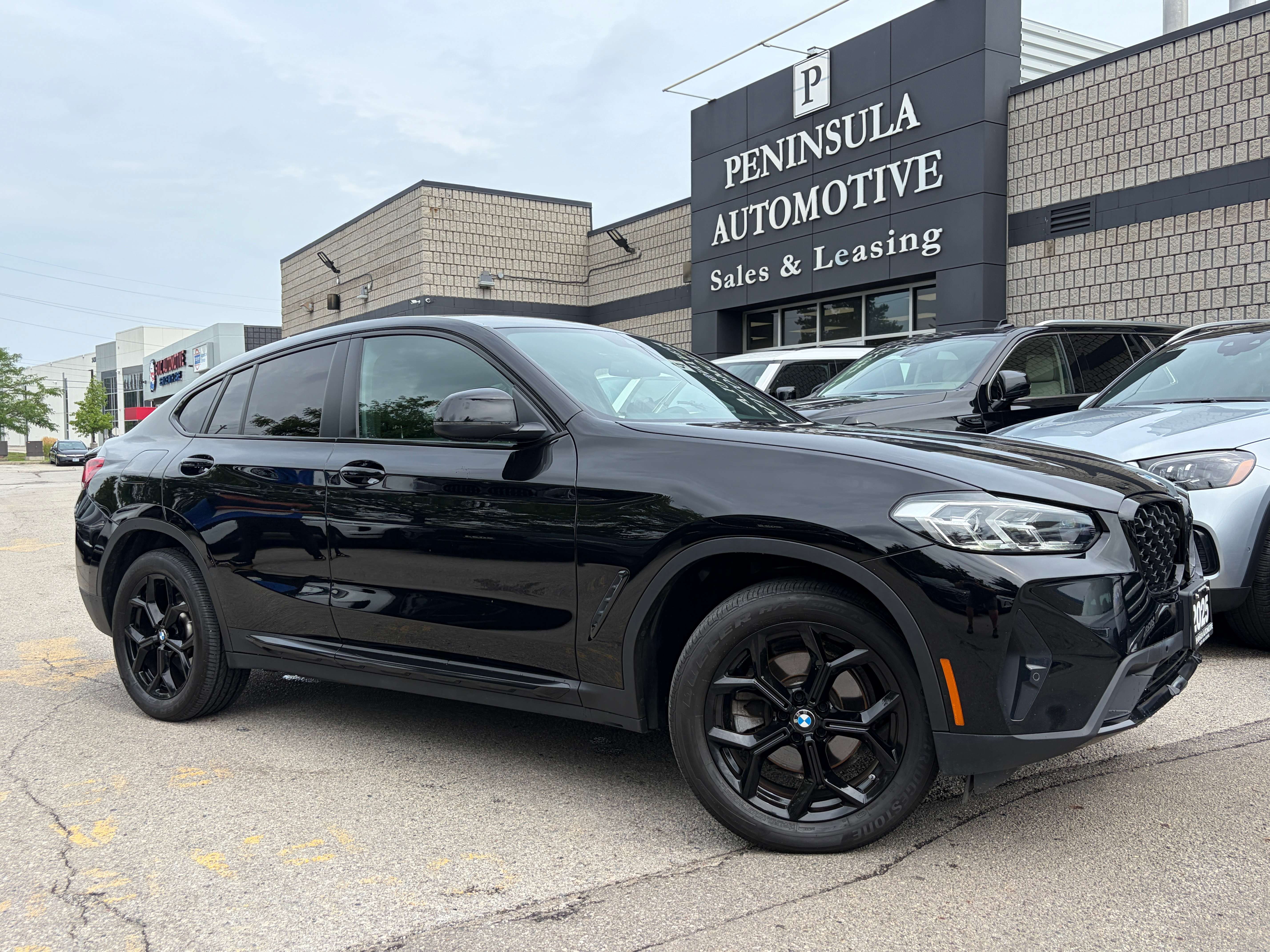Jet Black 2025 BMW X4 SUV / Crossover All-Wheel Drive Automatic