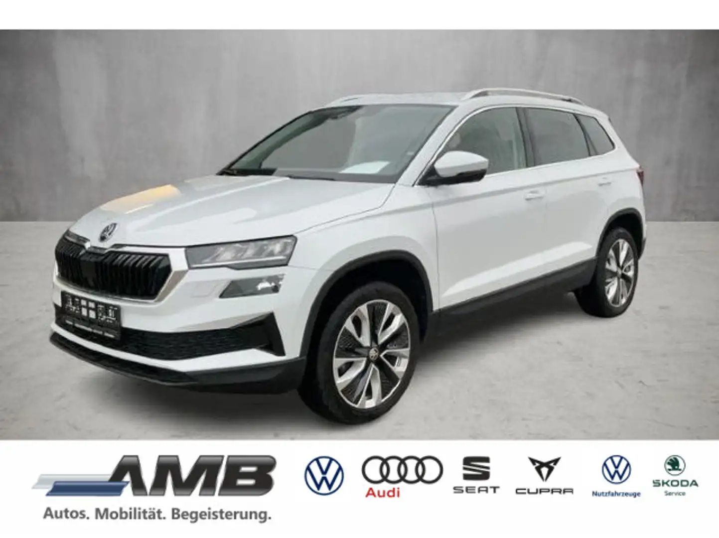 Skoda Karoq Selection 1.0 TSI LED/ACC/Sitzhz/SmartLink Weiß - 1