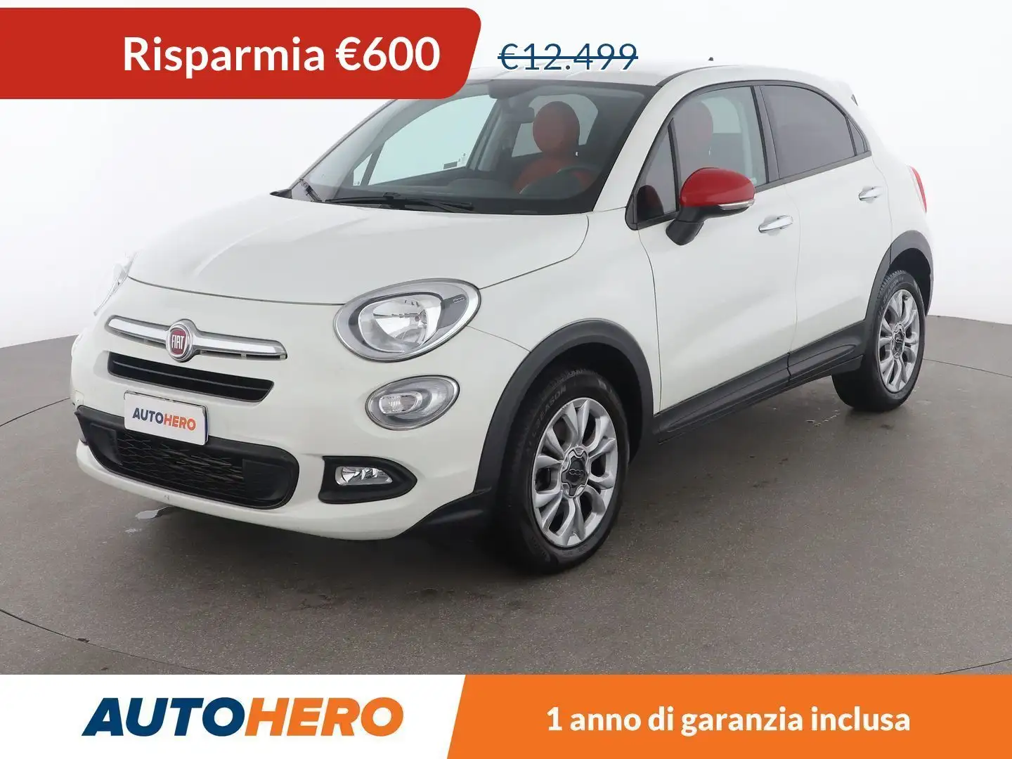 Fiat 500X 1.3 M-Jet Pop Star 95 CV Bianco - 1