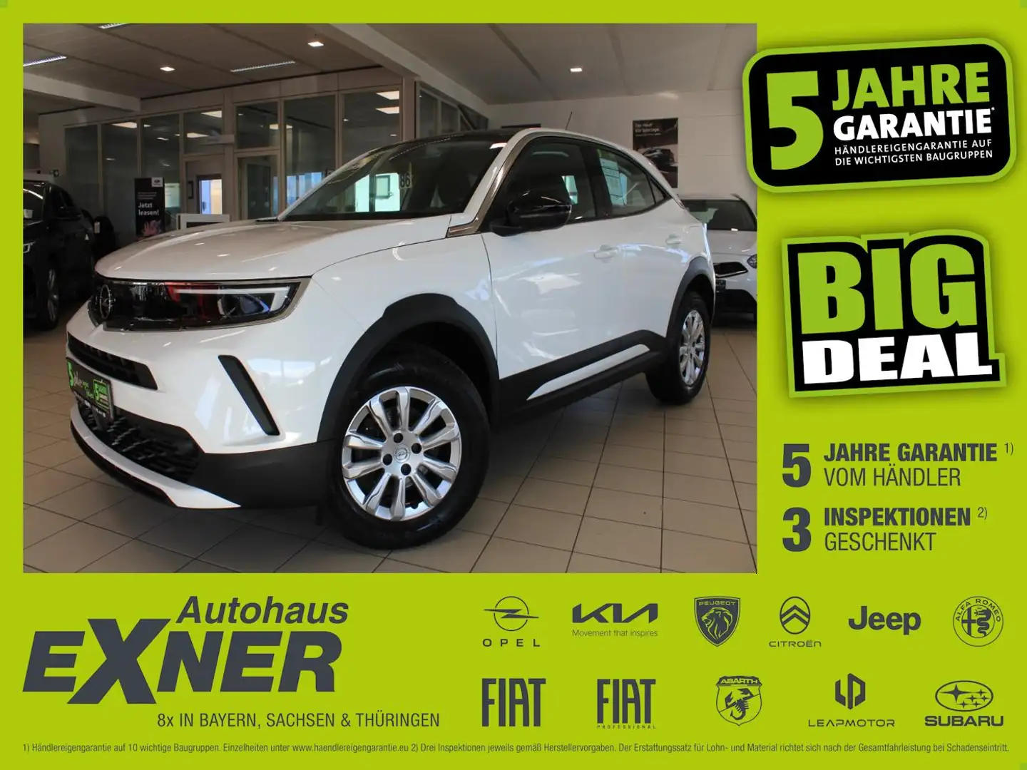 Opel Mokka 1.5 Diesel EDITION LED+SHZ+Winterp.+Kam. Weiß - 1