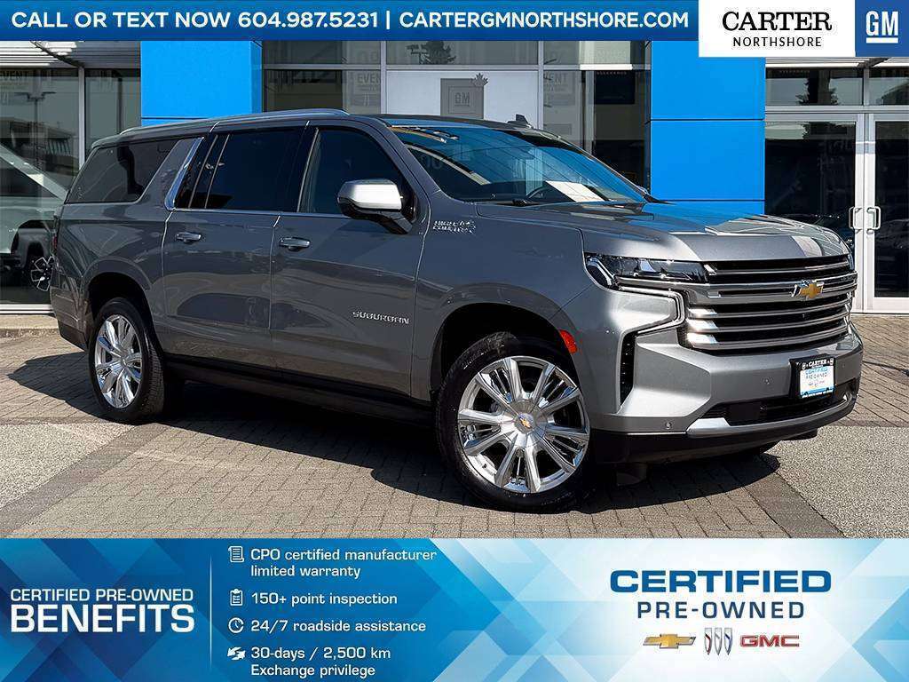 Gray 2024 Chevrolet Suburban SUV / Crossover Four-Wheel Drive Automatic