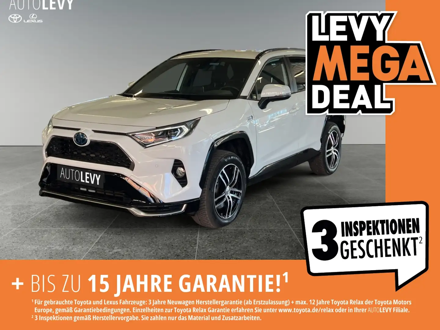 Toyota RAV 4 Plug-In Hybrid 4x4 Technik Paket *Carplay* Blanc - 1