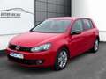 Volkswagen Golf VI Match AUTOMATIK *KLIM*SH*ALU*AHK* Rot - thumbnail 1
