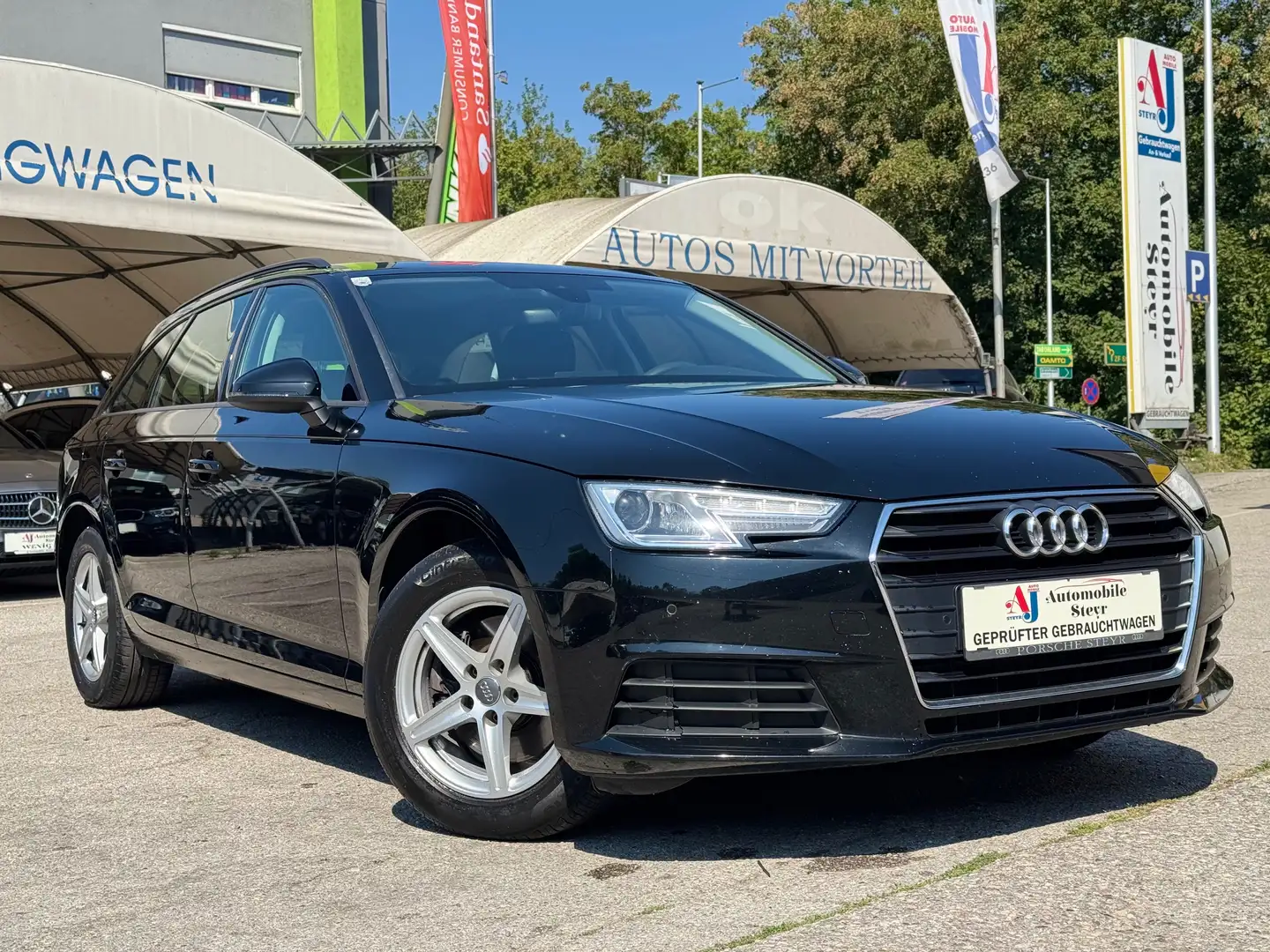 Audi A4 Avant 2,0 TDI+Navi+Xenon+Parksensor vorne & hinten Schwarz - 1