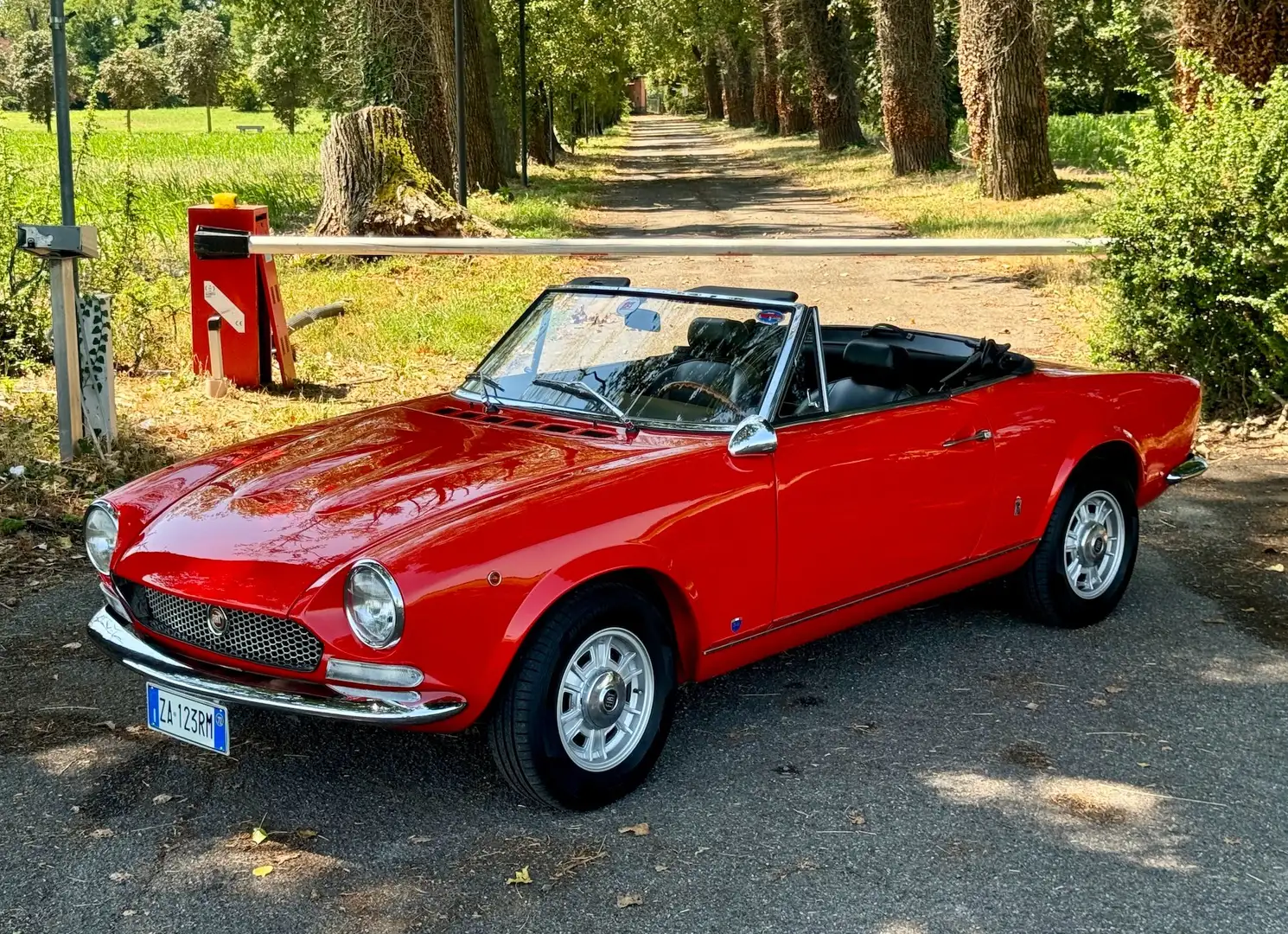 Fiat 124 Spider 1600 Naranja - 1