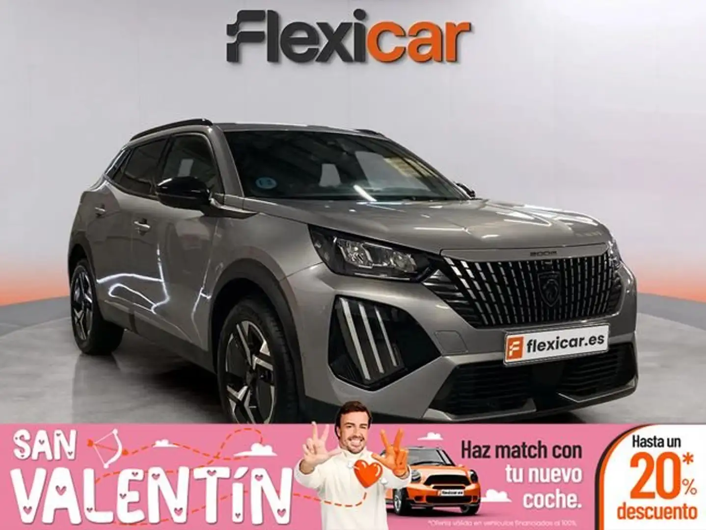 Peugeot 2008 1.2 PureTech S&S GT EAT8 130 Gris - 1