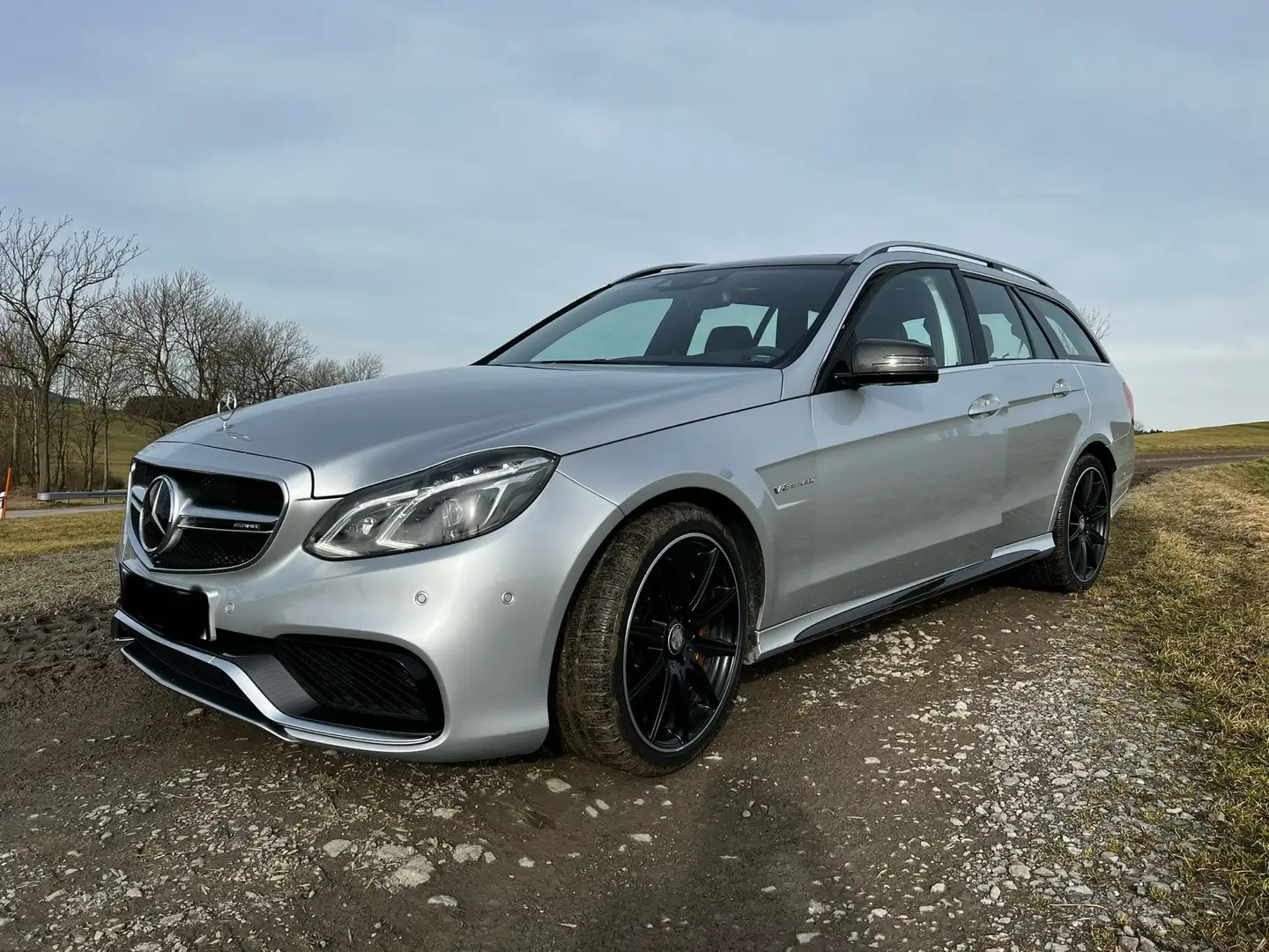 Mercedes-Benz E 63 AMG Garantie bis 02/25, Keramik, B&O, Carbon Argento - 1