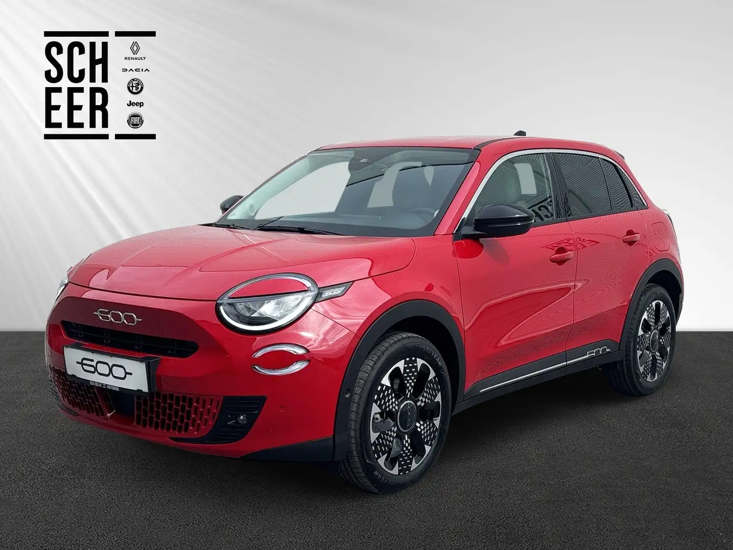 Fiat 600 600 MHEV LAPRIMA 110 Rouge - 1