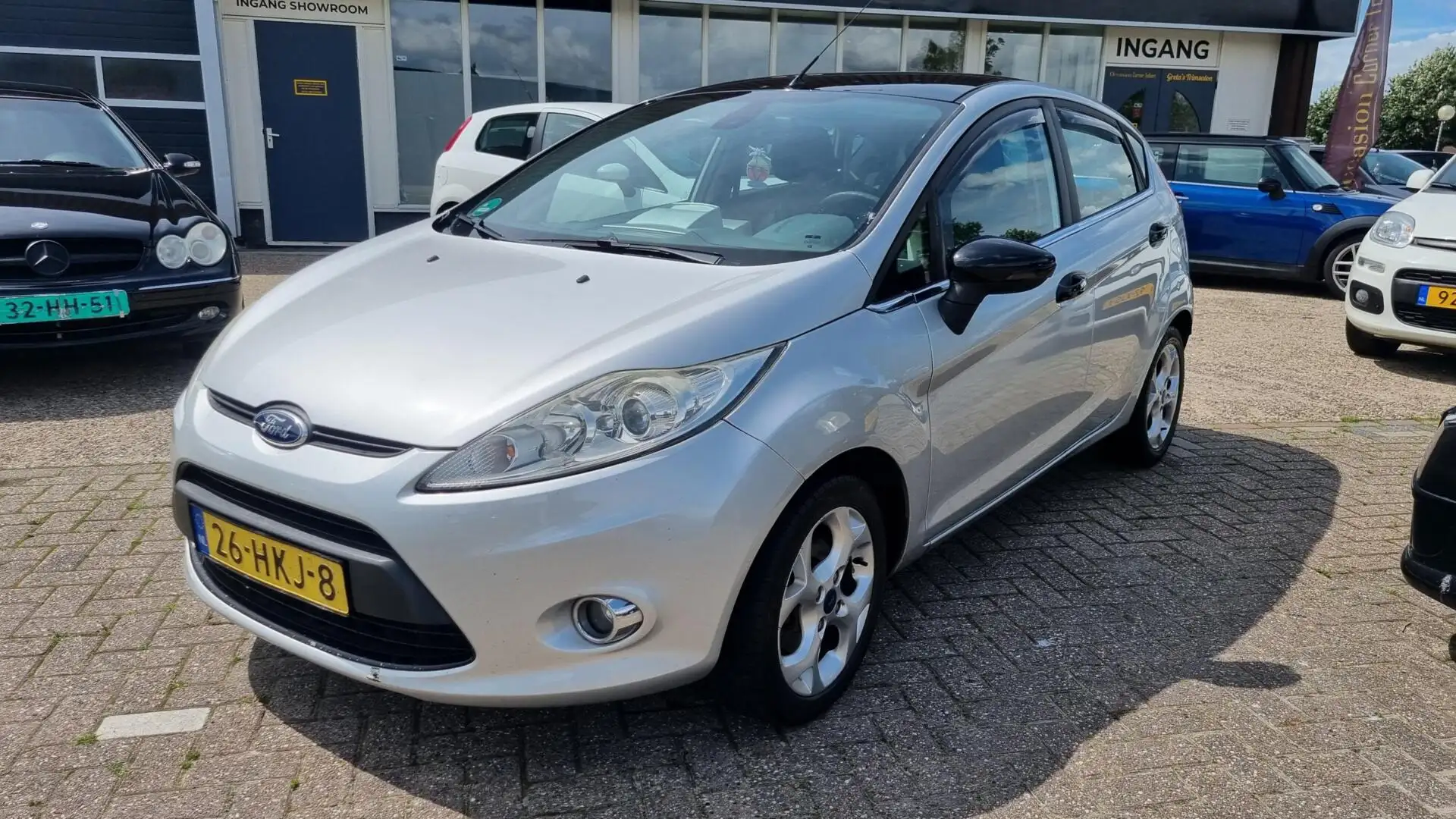 Ford Fiesta 1.6 Titanium💢€2999,-💢pdc-automatische inklapbare Gris - 1
