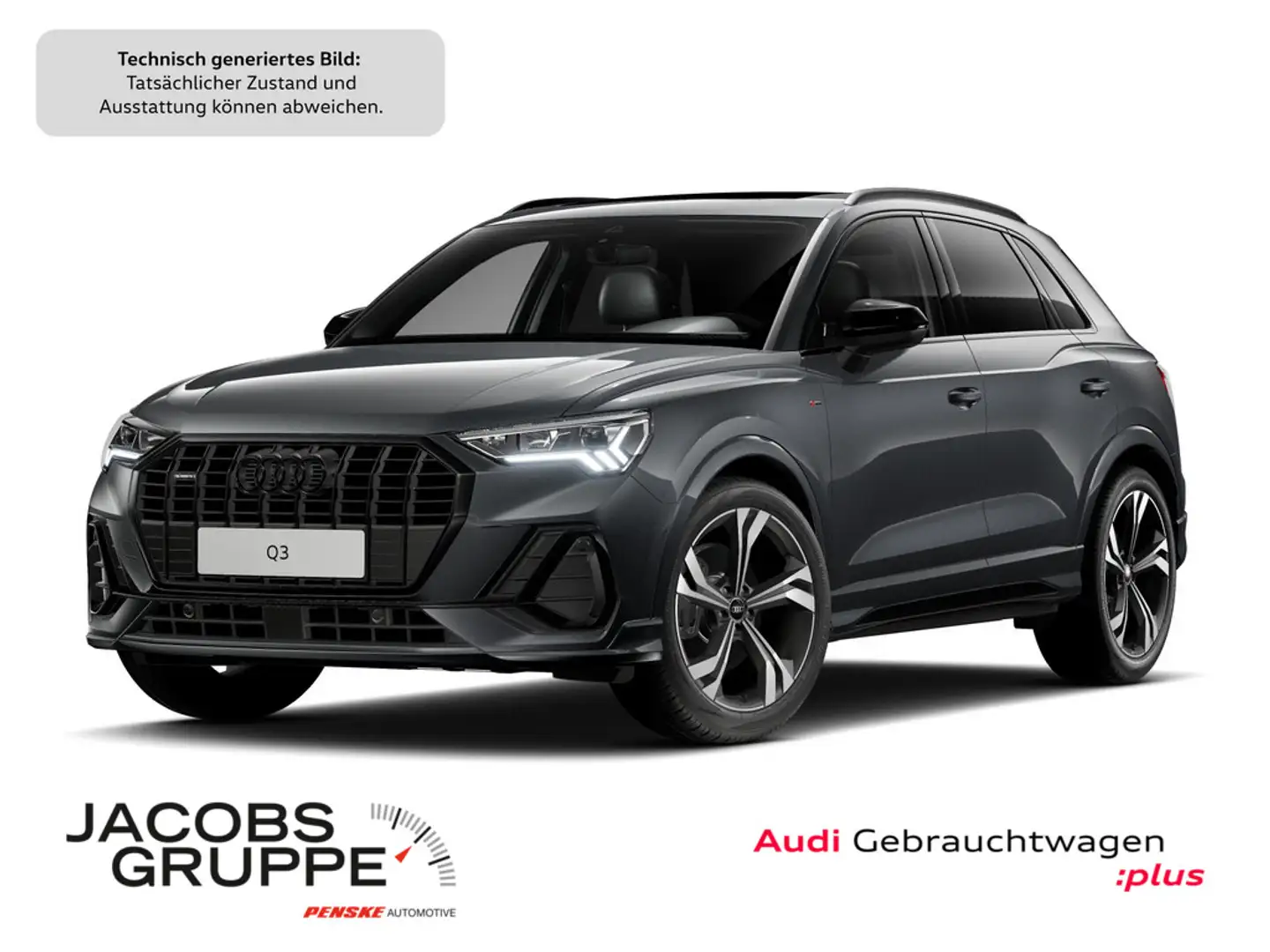 Audi Q3 40 TDI quattro S line ACC*SONOS*AHK*RFK Grau - 1