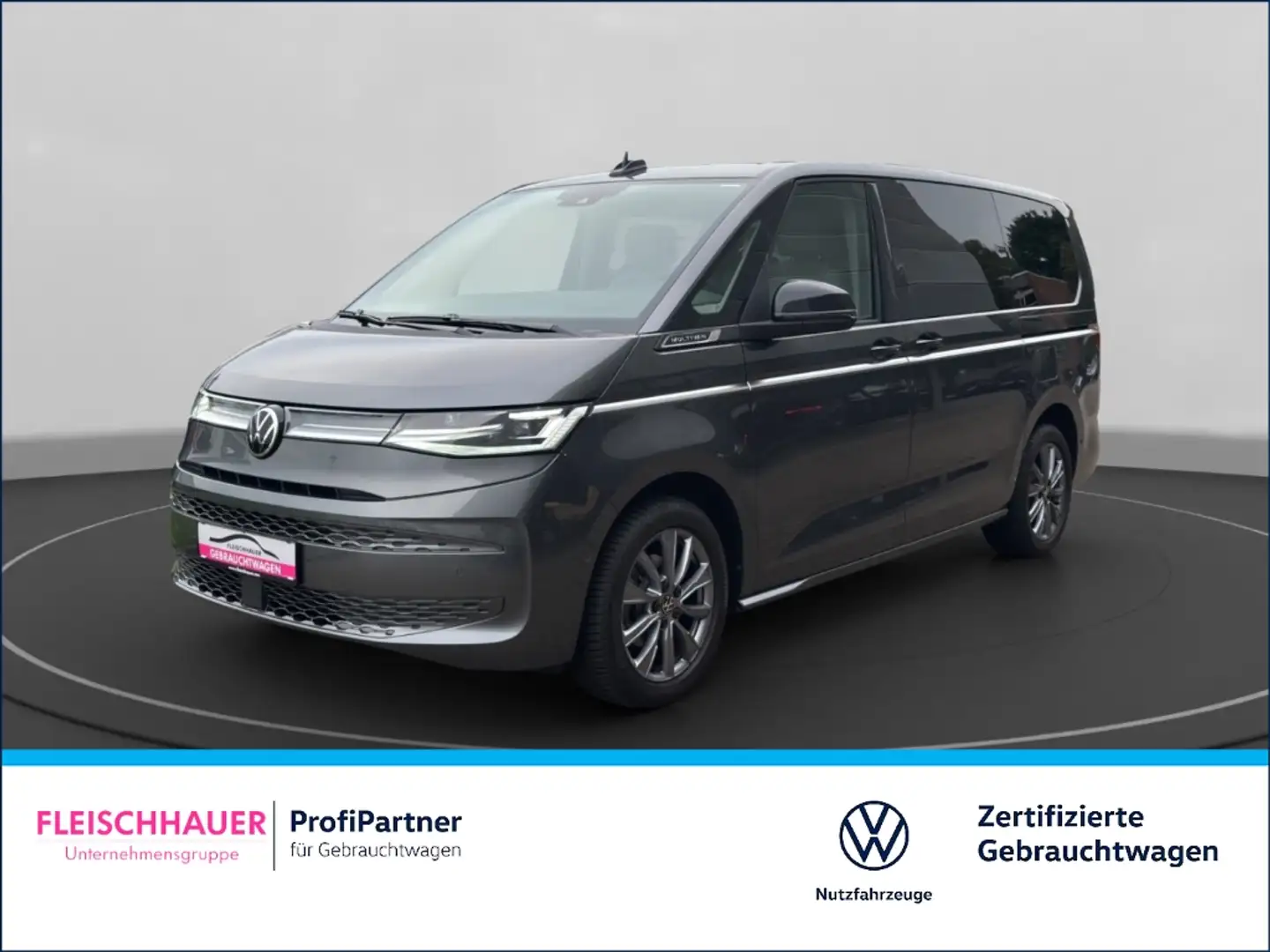 Volkswagen T7 Multivan Style lang 2.0 TDI+AUTOMATIK+7-SITZER+PANORAMADACH Grau - 1