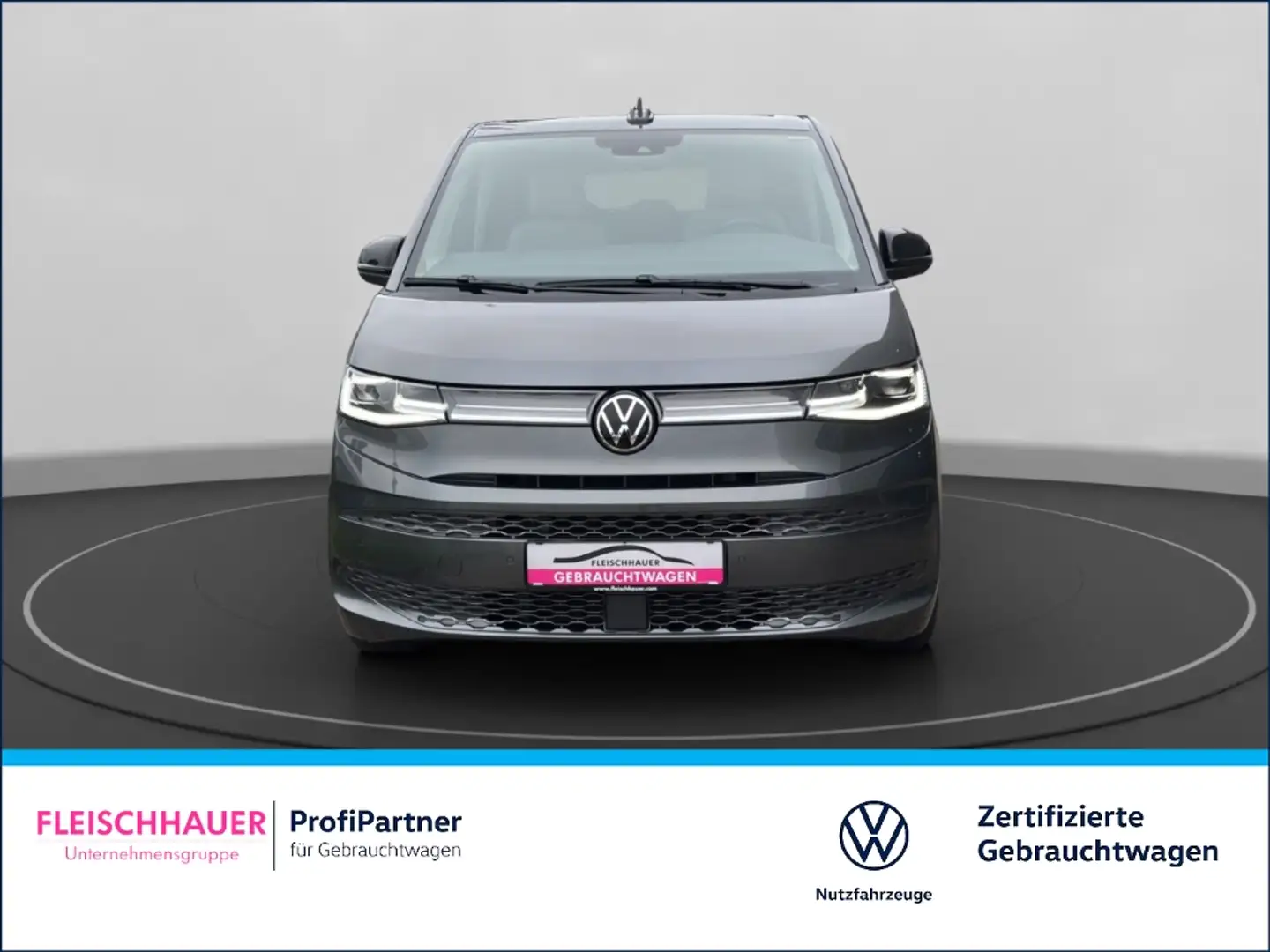 Volkswagen T7 Multivan Style lang 2.0 TDI+PANO+MATRIX+AHK Grau - 2