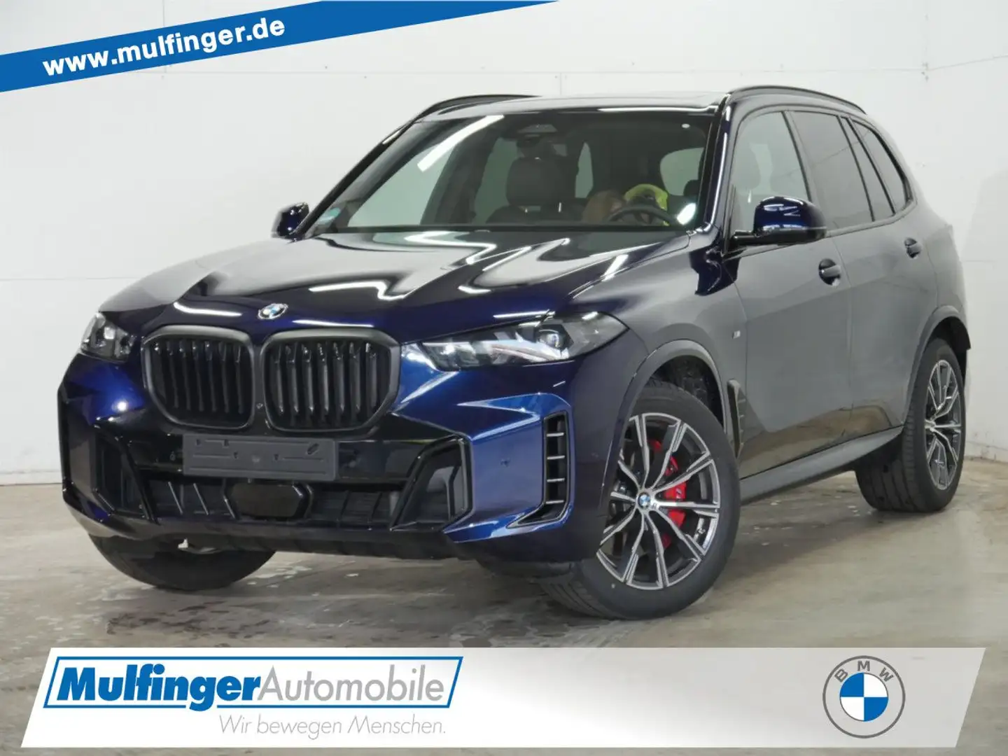 BMW X5 x40d M Sport Pro SuView.SofCl.Pano.Standh.AHK Blau - 1