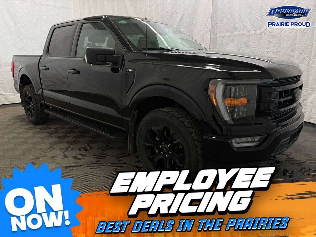 2023 Ford F-150 XLT 302A 3.5L BLACK PACKAGE FX4 | BLACK LEATHER