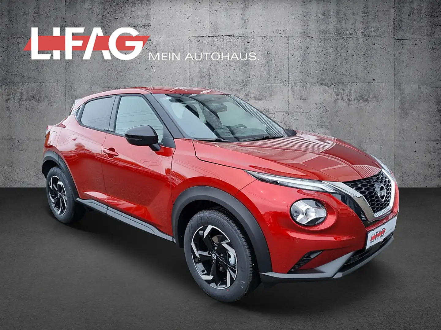Nissan Juke 1,0 N-Connecta DCT Autom. *ab € 21.990,-* Rot - 1