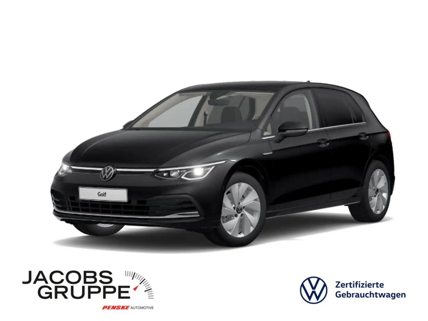 Volkswagen Golf VIII 1.5 eTSI DSG Navi*ACC*SHZ*LED Style Schwarz - 1
