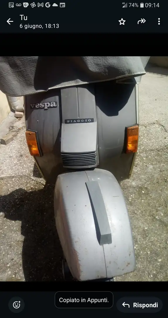 Vespa PX 125 Vespa 125 PX E arcobaleno Grigio - 1