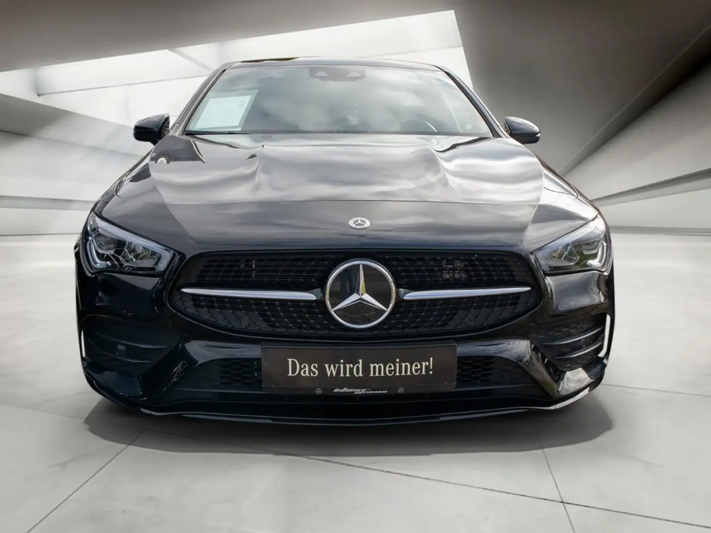Mercedes-Benz CLA 250 e Coupé AMG+Ed.2020+Kamera+Night+Volldig Schwarz - 2