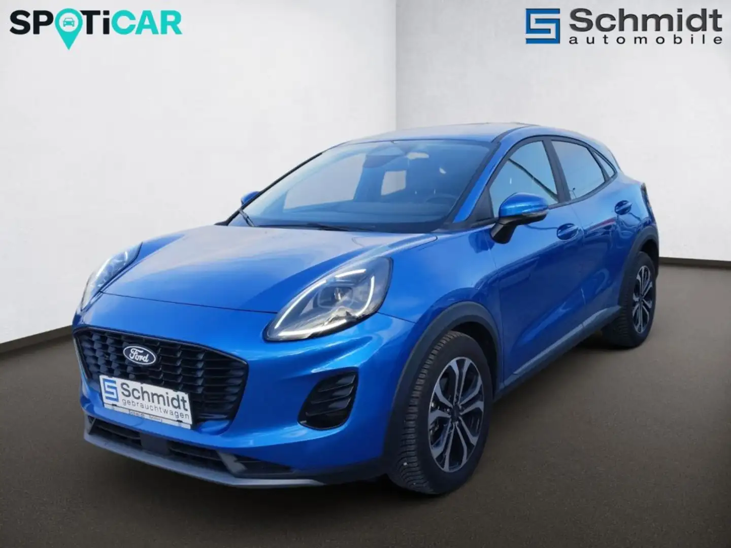 Ford Puma 1,0 EcoBoost Hybrid Titanium Aut. Blau - 2