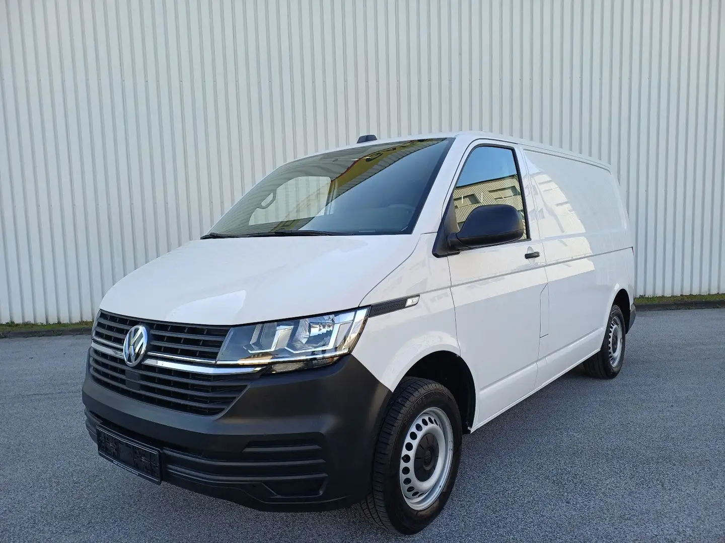 Volkswagen T6 Transporter T6.1 Transporter Kasten 2.0 TDI/Klima/AHK/Kamera Blanc - 1