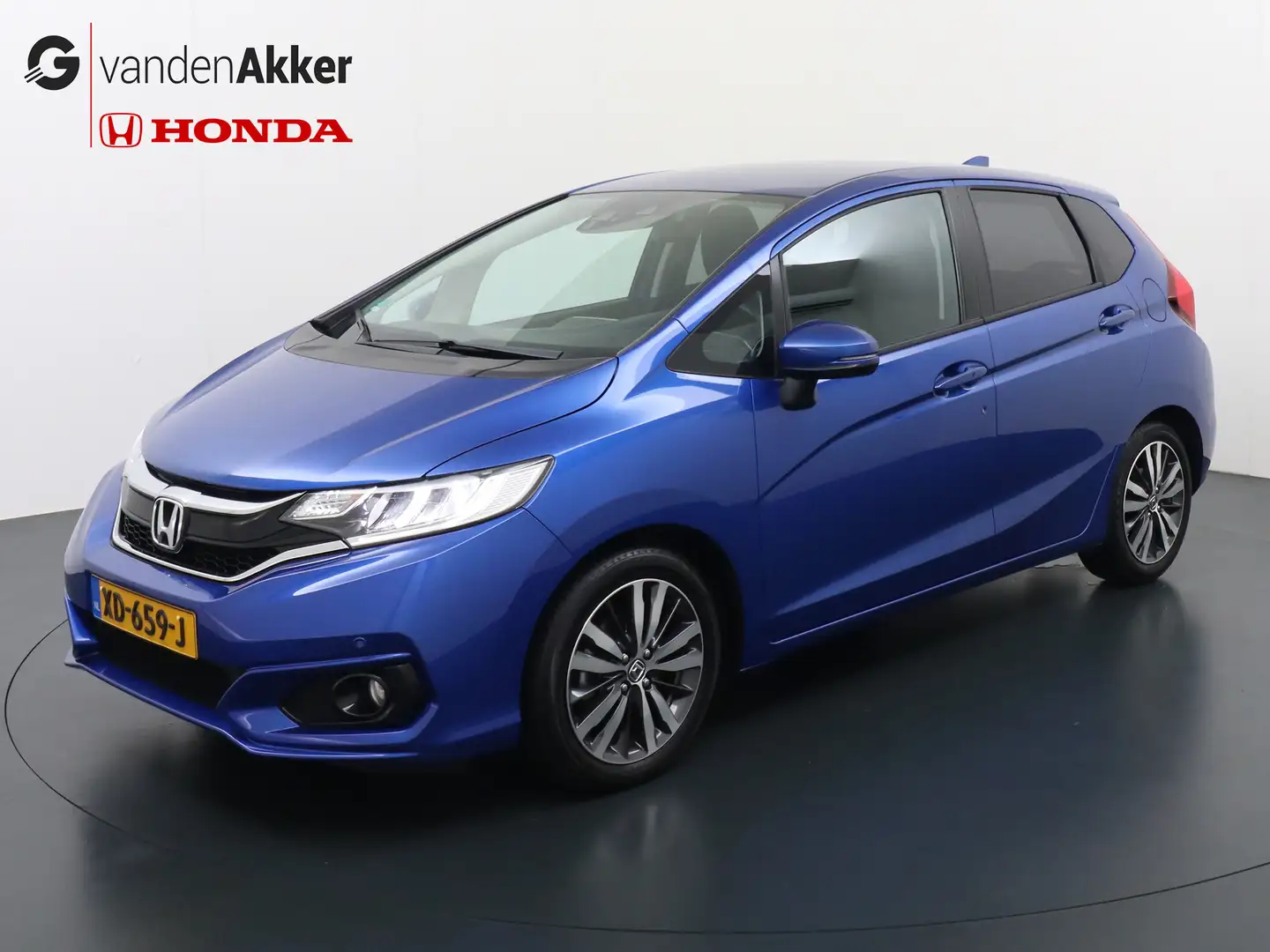 Honda Jazz 1.3 i-VTEC 102pk CVT Elegance Navi trekh Rijklaarp Bleu - 1