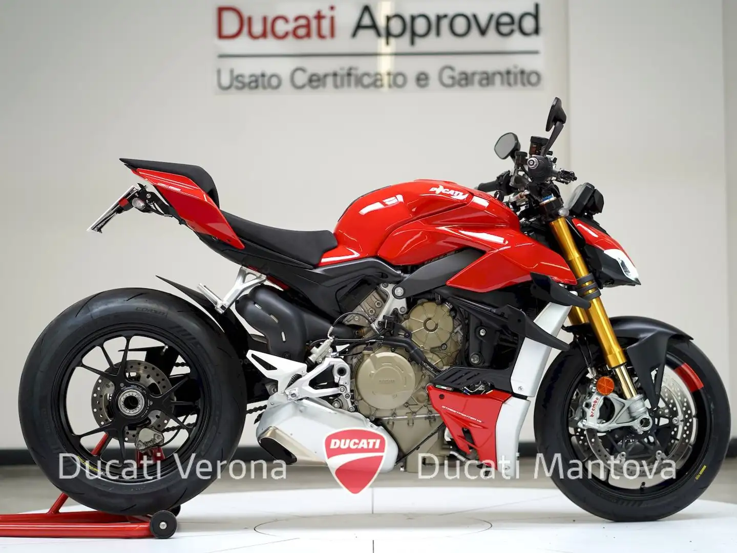 Ducati Streetfighter Streetfighter V4 S - 2020 - GOMME NUOVE - Rot - 1