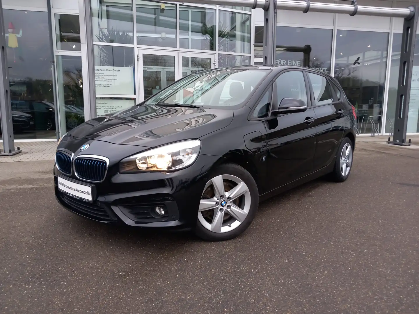 BMW 225 xe  Advantage Sportsitz PDC Tempo Navi ParkAss Fekete - 2