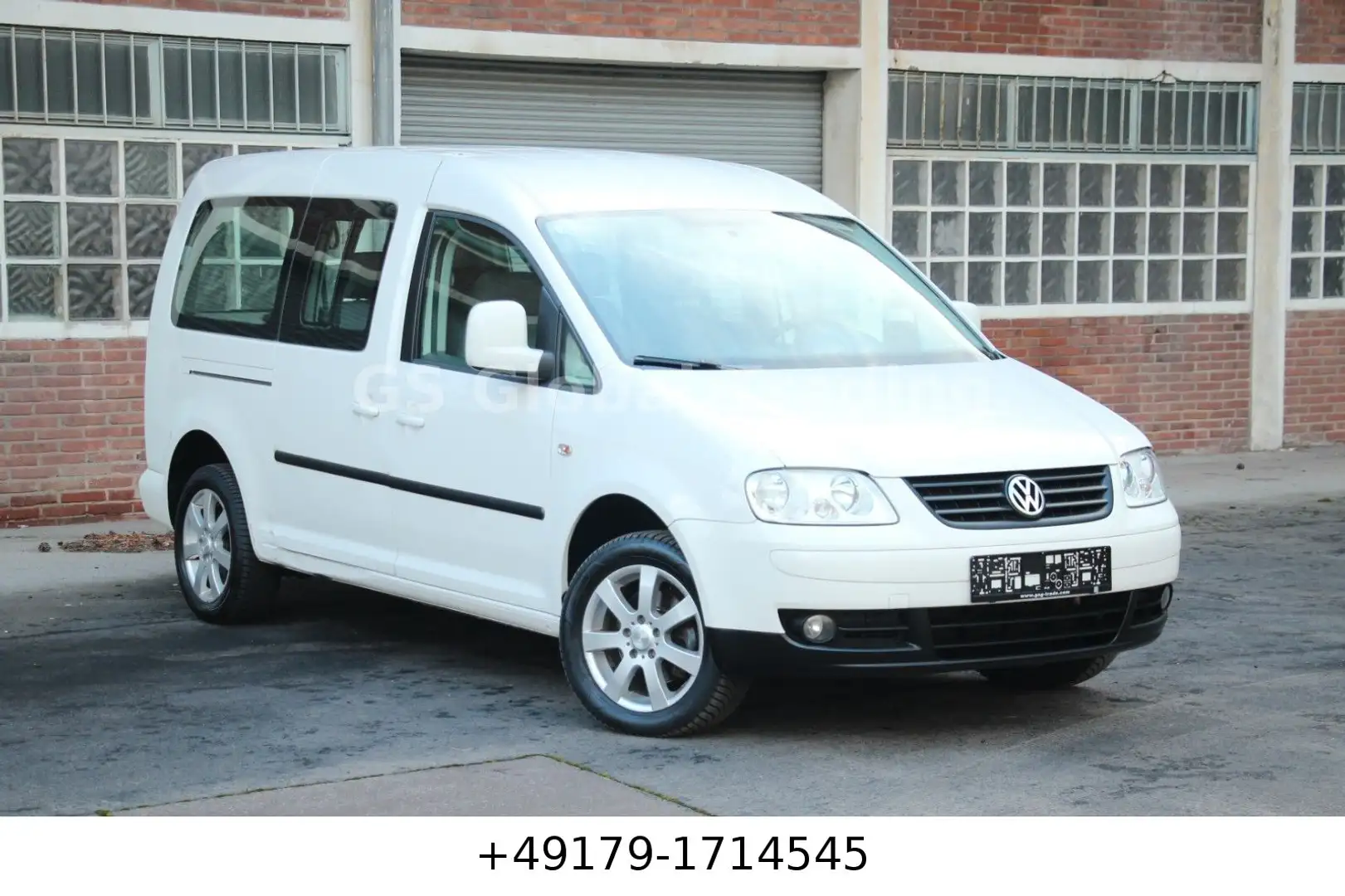 Volkswagen Caddy Maxi Life Klima Navi PDC LMF CarPlay BC Weiß - 2