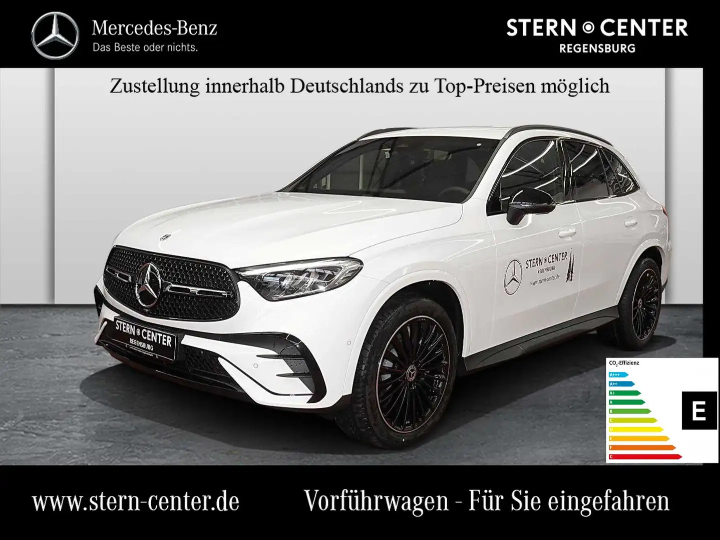 Mercedes-Benz GLC 220 d 4M+AMG+NIGHT+MEMORY+DISTRONIC+SHZ+LED+ Weiß - 1