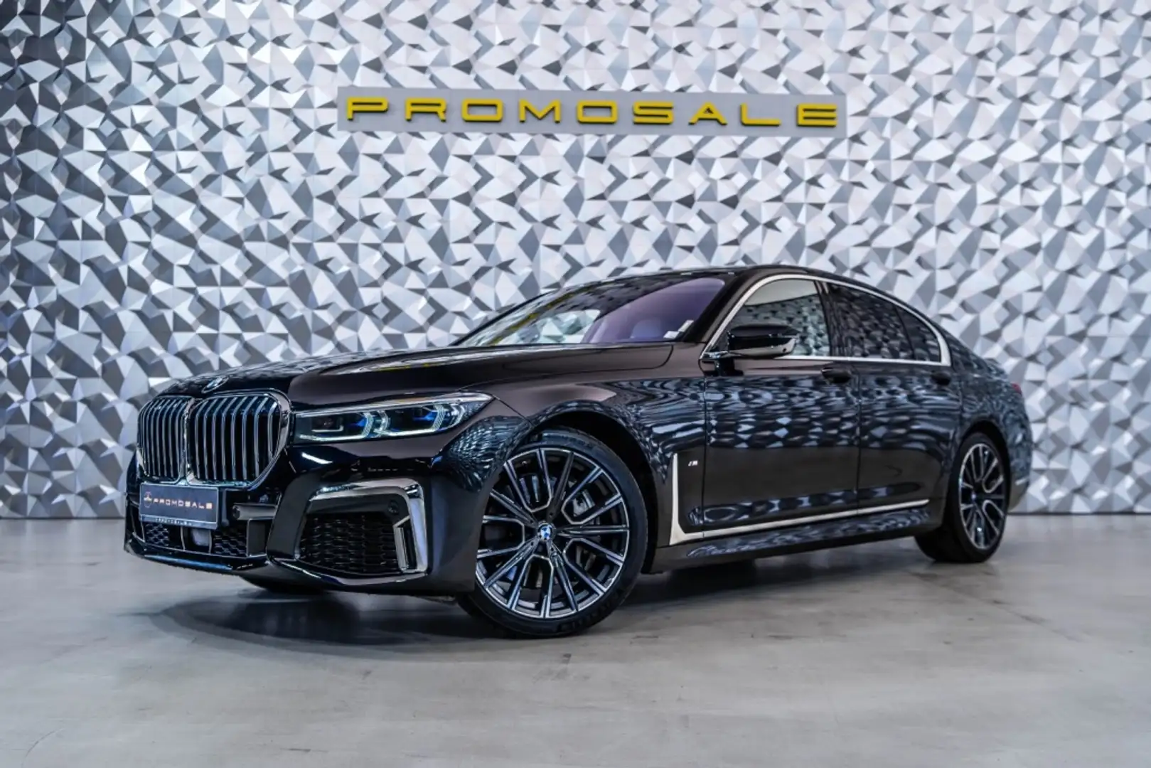 BMW 740 740dA xDrive Bleu - 1