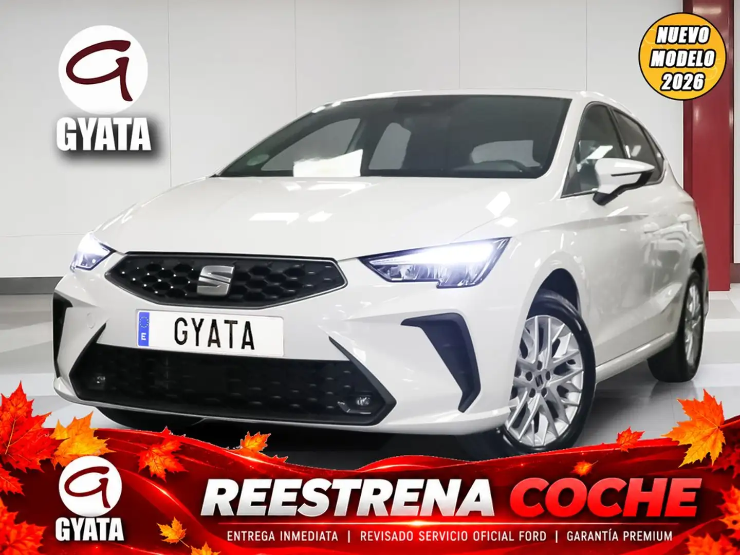 SEAT Ibiza 1.0 MPI S&S Style 59kW Blanco - 1