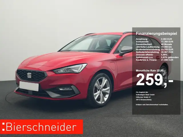 SEAT Leon e-Hybrid Leon SP 1.4 e-Hybrid DSG FR LED NAVI-HIGH GRA KAME