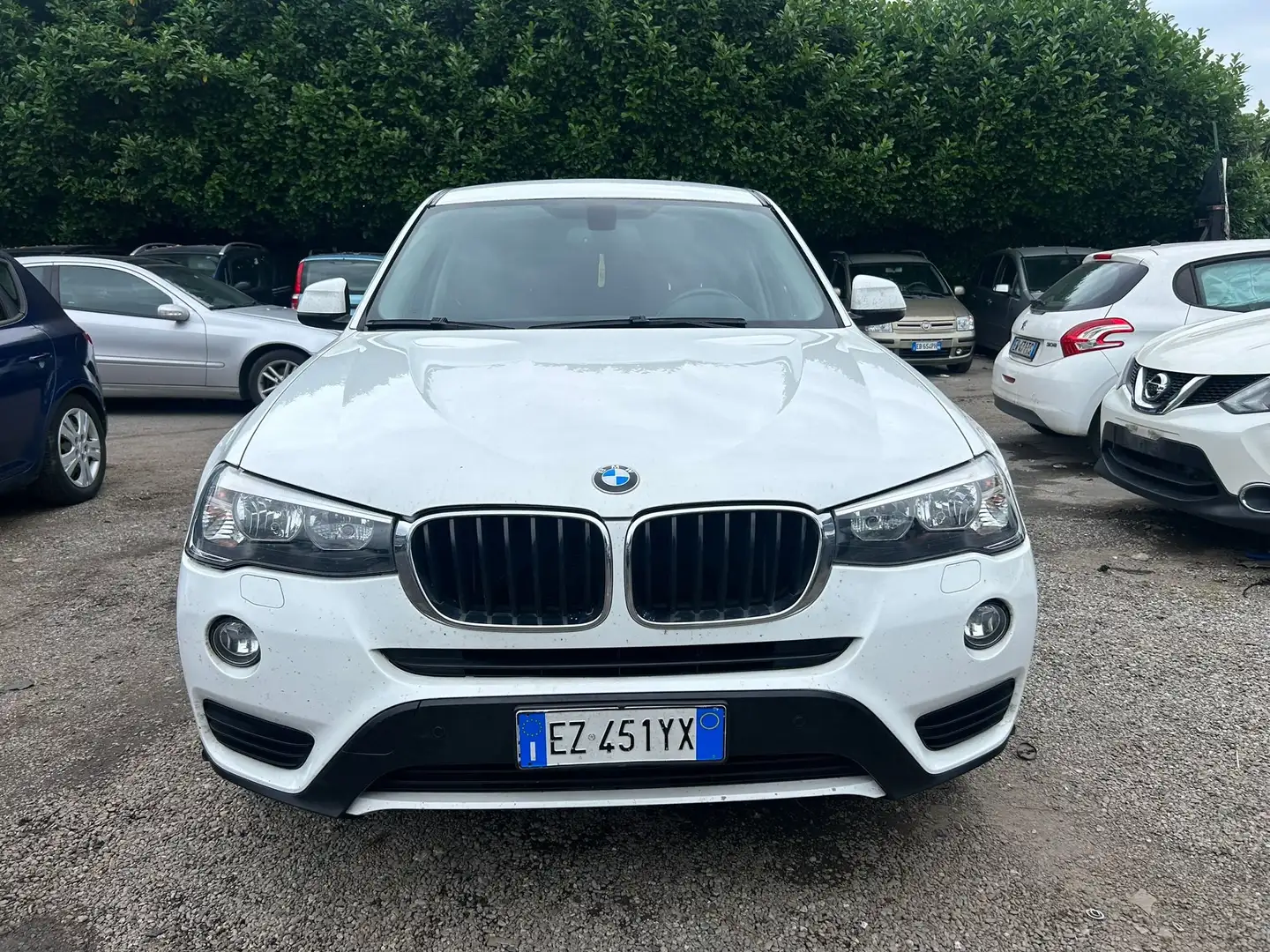 BMW X3 X3 F25 LCI 2014 xdrive20d auto Bianco - 2