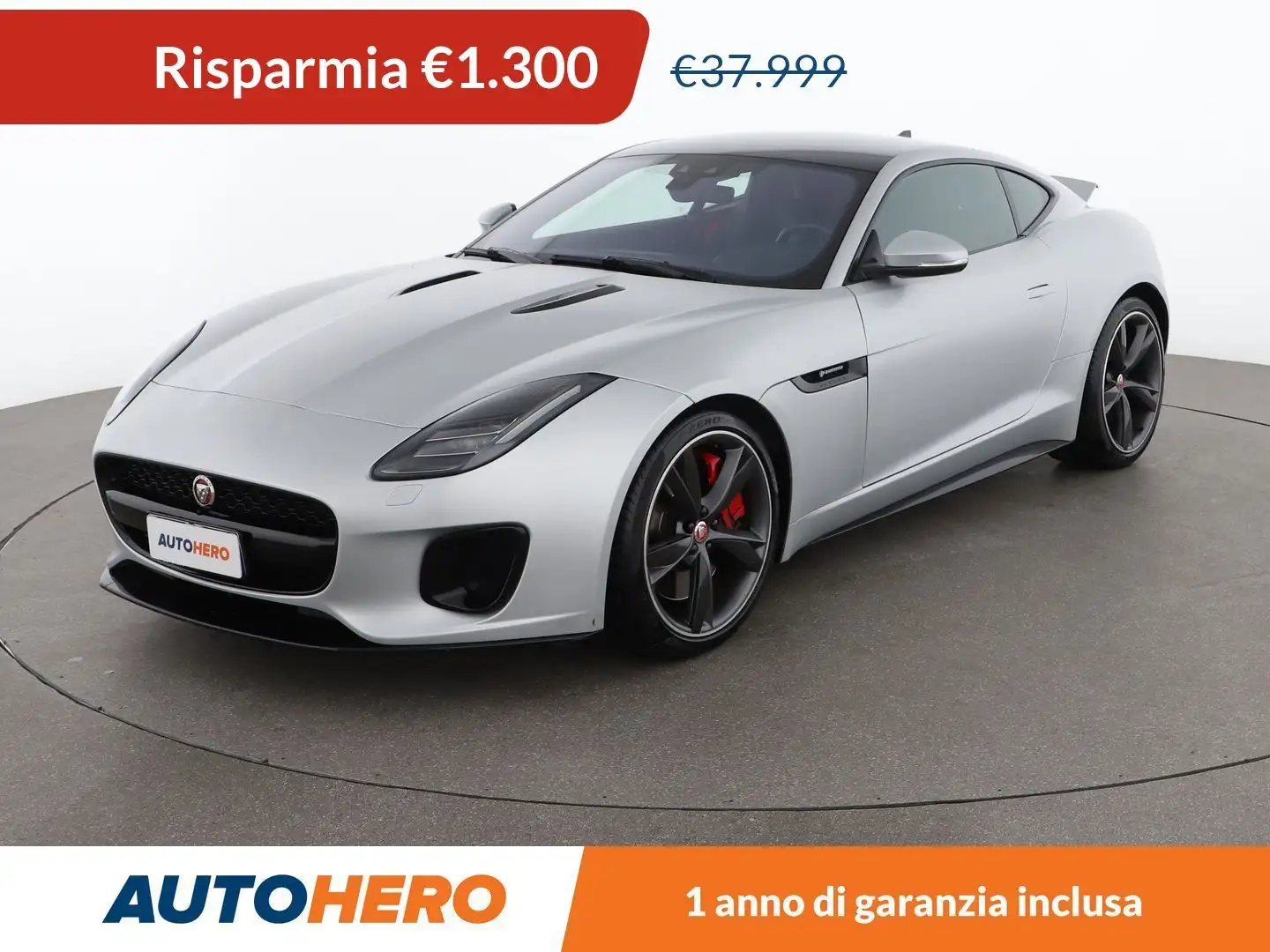 Jaguar F-Type 30t R-Dynamic Coupé aut. Gris - 1