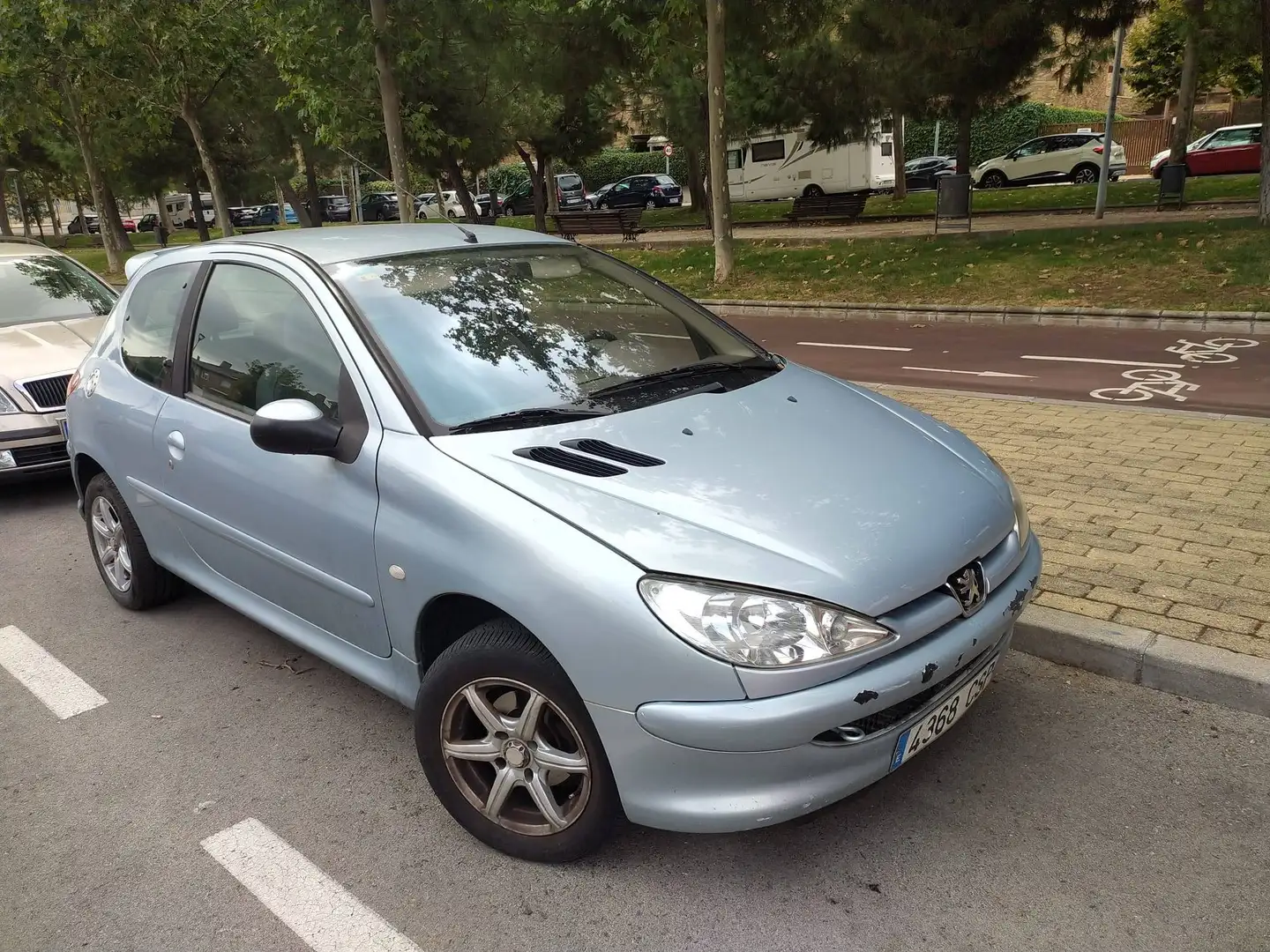 Peugeot 206 206  1.4HDI Plateado - 1
