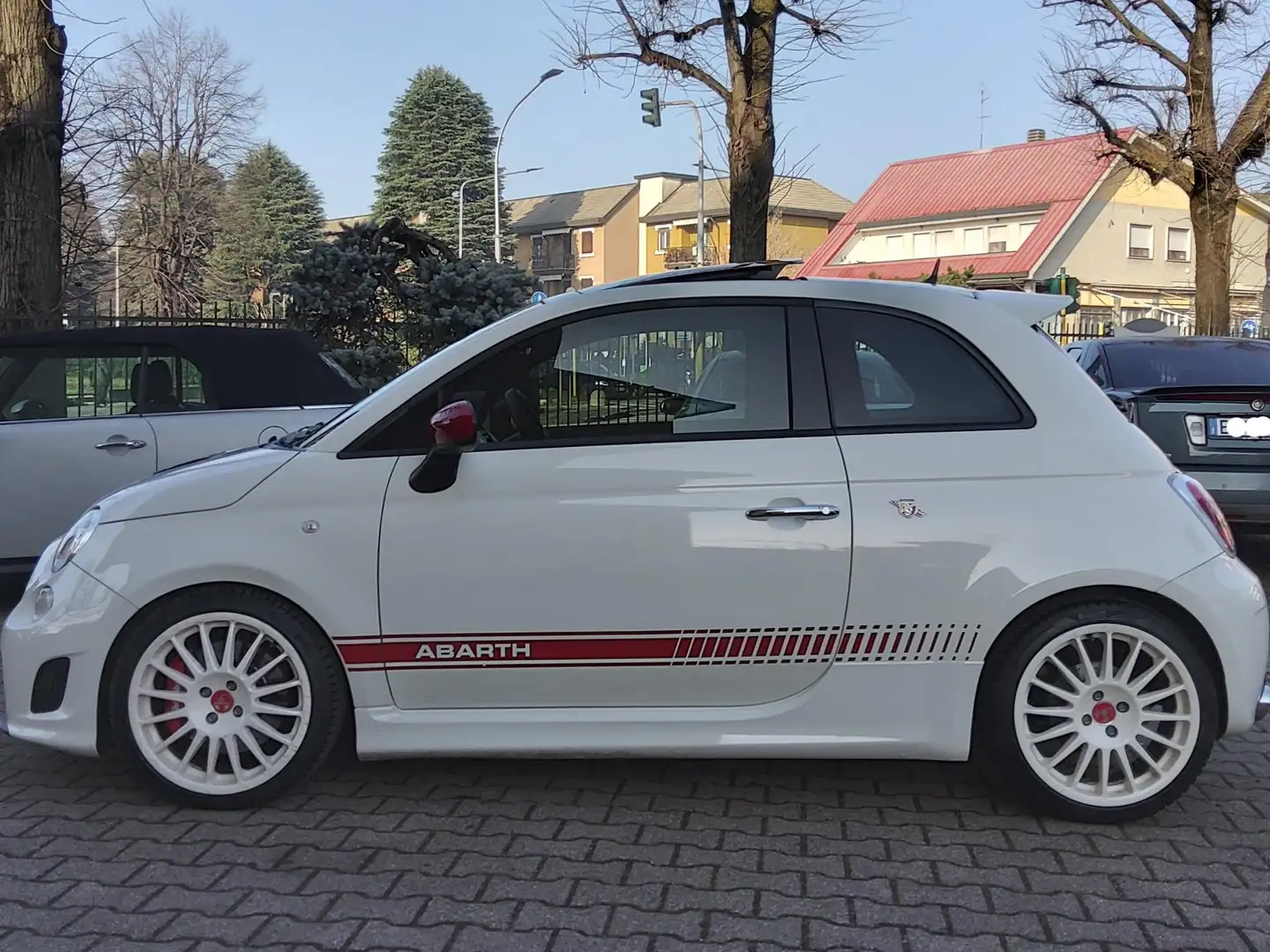 Abarth 595 Competizione, Tetto apribile, LEGGERE DESCRIZIONE Bianco - 2