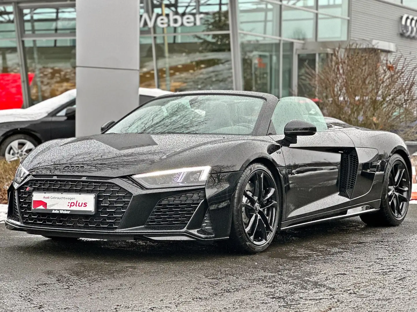 Audi R8 Spyder V10 5.2FSI RWD performance ALLBLACK Schwarz - 2