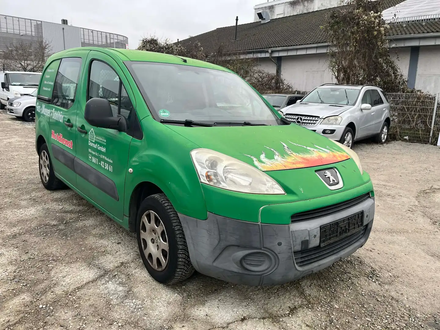 Peugeot Partner Partner 1.6 HDi 90 L1 FAP Komfort 1 Hand Weiß - 2