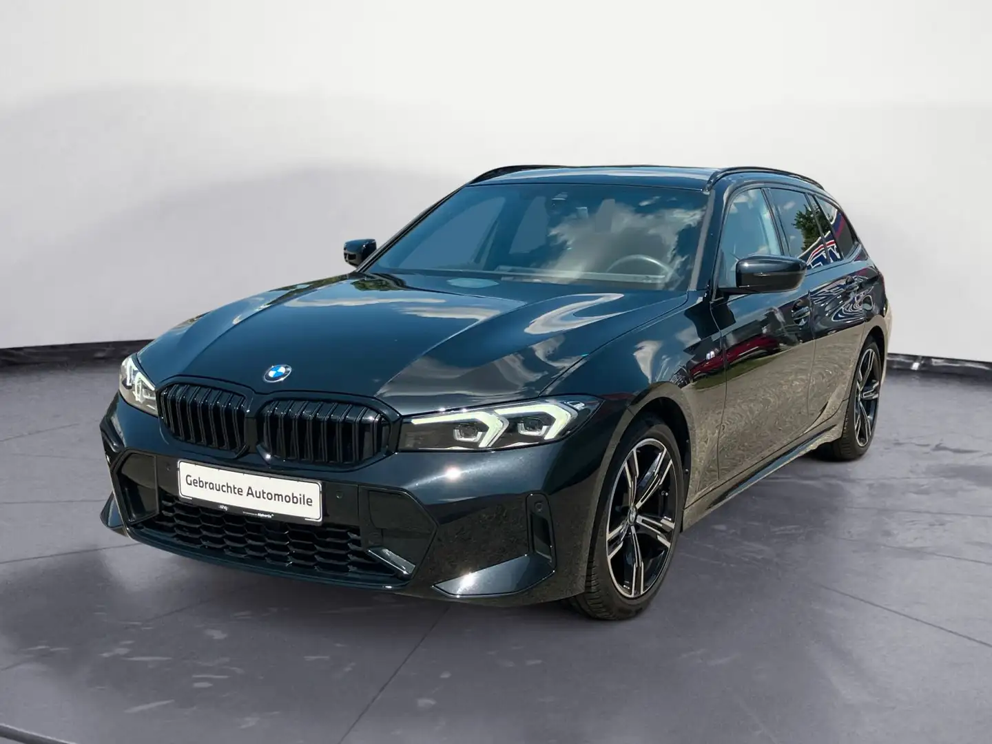 BMW 320 d Touring M Sport Navi Klima PDC HiFi AHK Spo Noir - 2