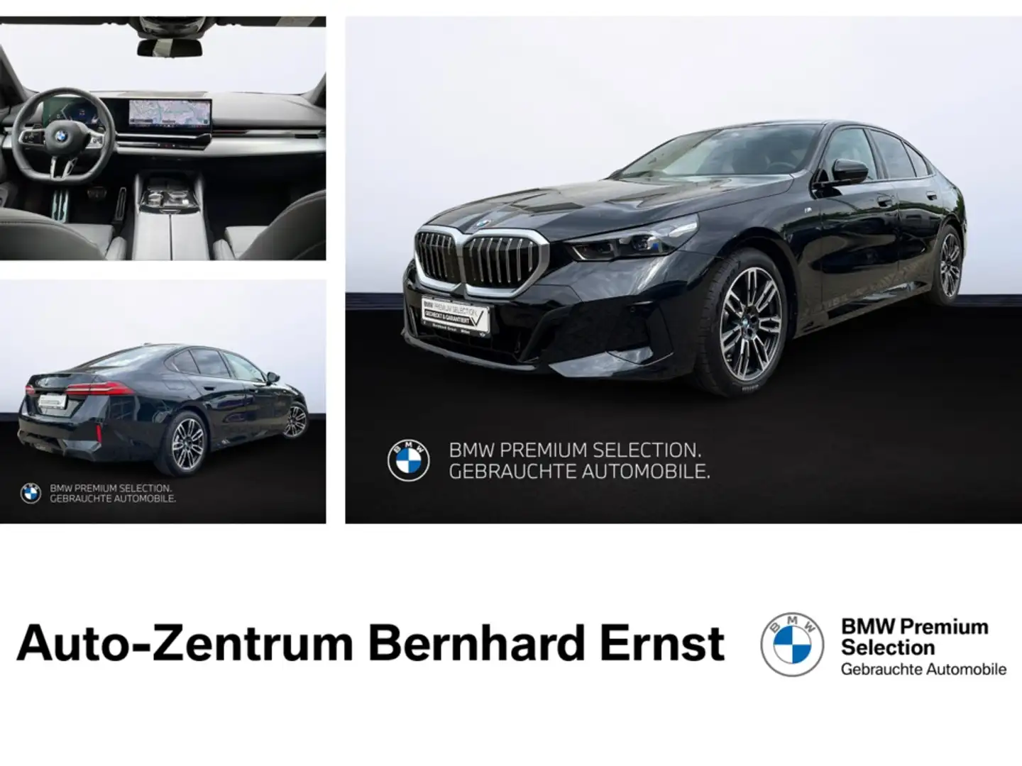 BMW 520 d M Sportpaket Komfortsitze Komfortzugang Zwart - 1