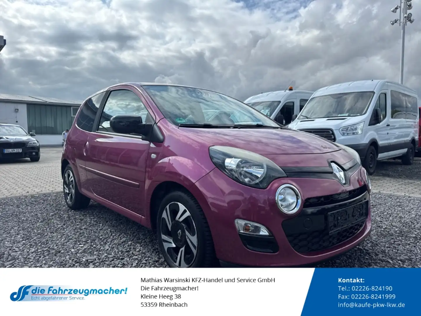 Renault Twingo Dynamique 1.2 16V Temp Tel.-Vorb. GA Speedlimiter Violett - 1