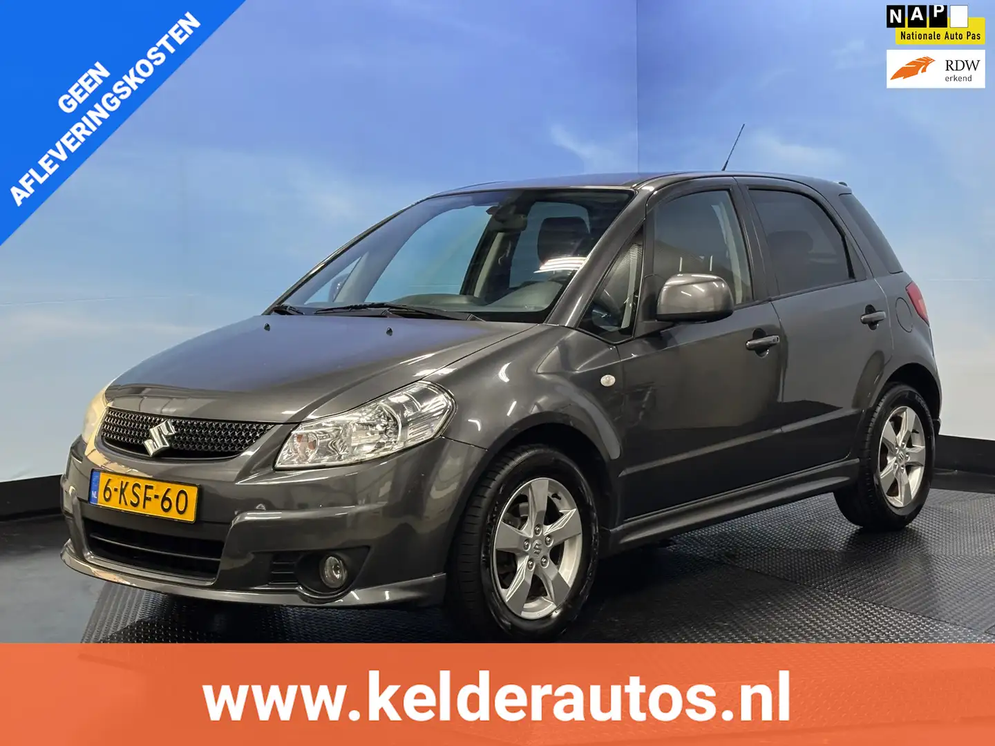 Suzuki SX4 1.6 Exclusive Clima| Leer | Navi | Trekhaak Grijs - 1