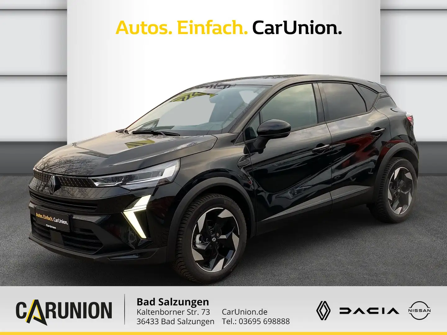 Renault Captur Techno TCe 90 Schwarz - 1