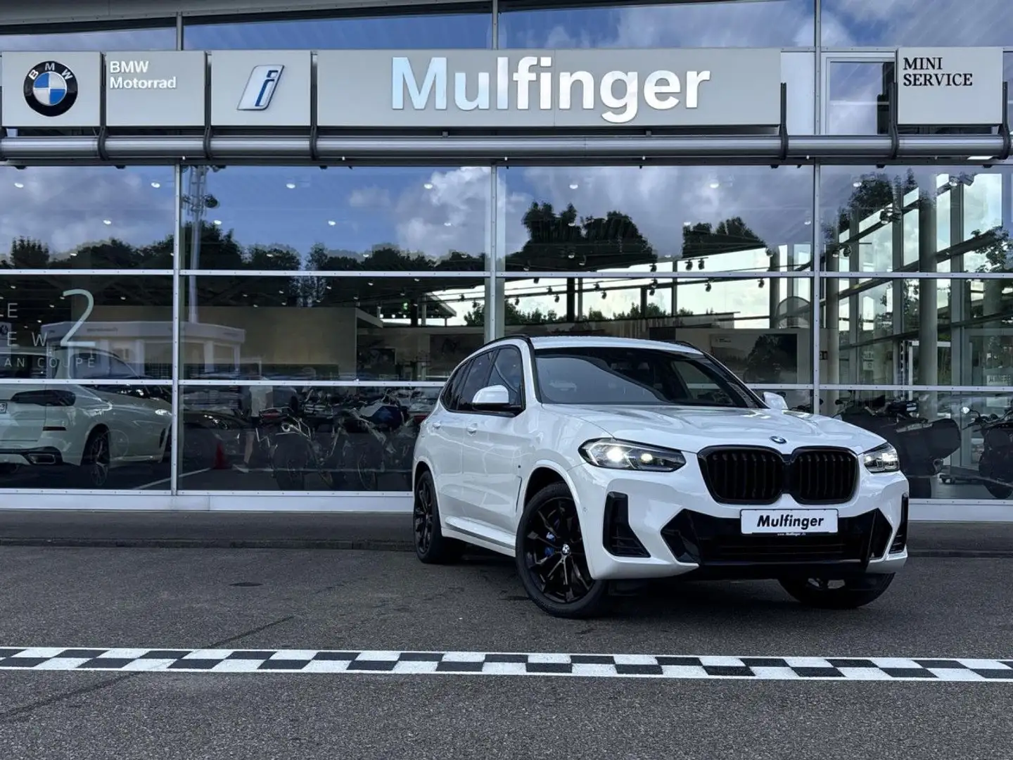 BMW X3 0d M Sport Navi Kamera Driv/ParkAss.DAB 20" Weiß - 2
