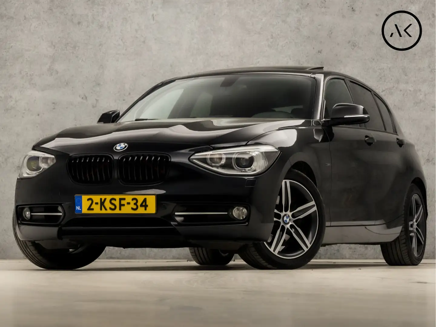 BMW 118 1-serie 118i Sportline 170Pk Automaat (SCHUIFDAK, Negru - 1