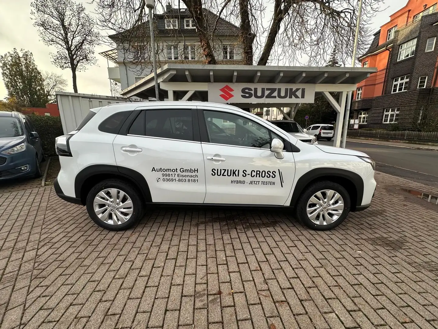 Suzuki S-Cross 1.4 Comfort 6AT Automatik LED Navi SHZ Weiß - 2